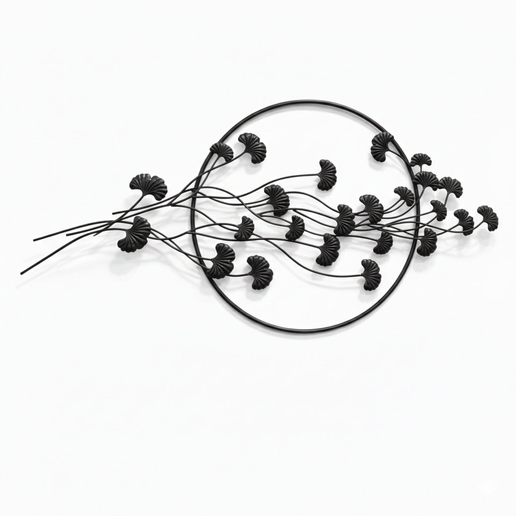 Aplique de pared Fleurs