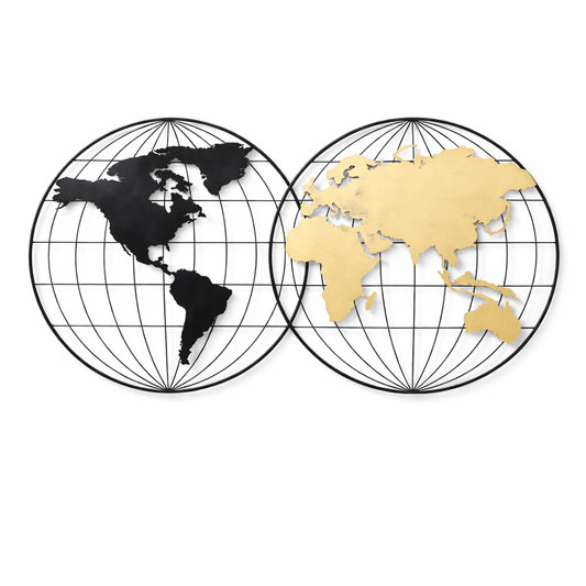 Aplique de pared Mapamundo