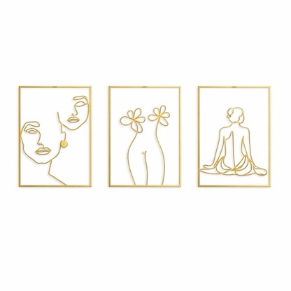 Aplique de pared Femenina