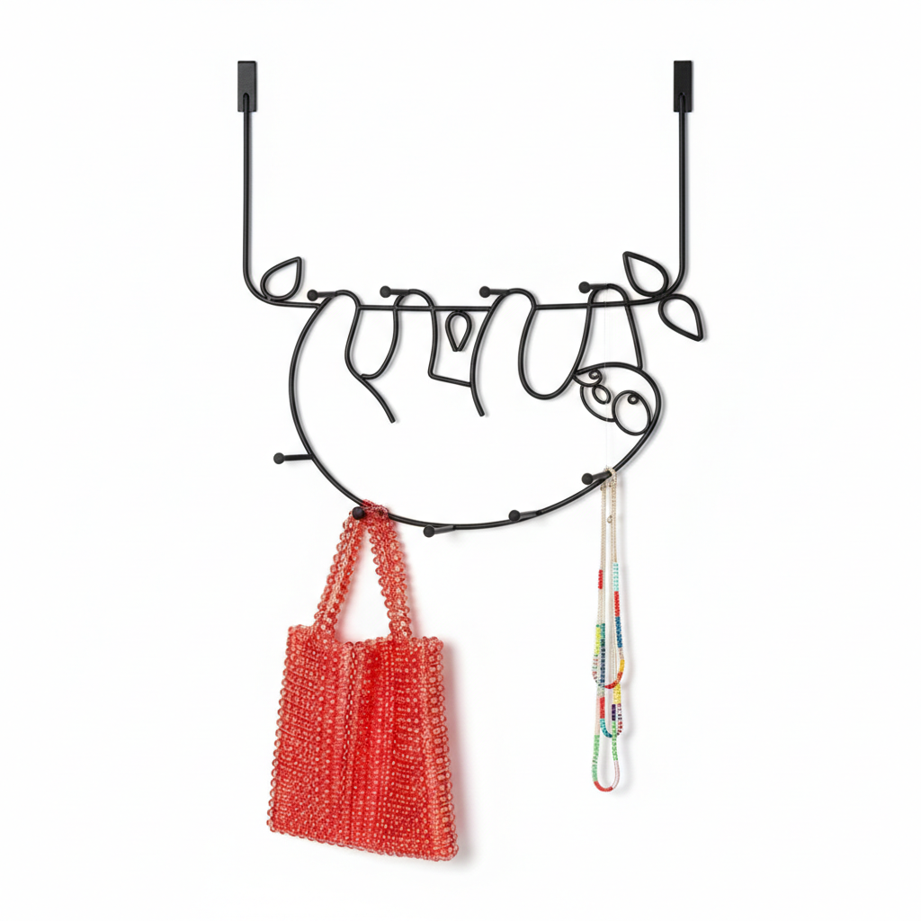 Perchero de pared, Oso