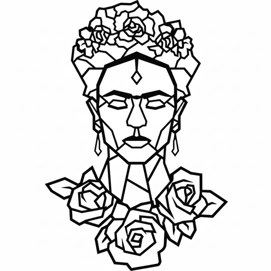 Aplique de pared Frida Kalho